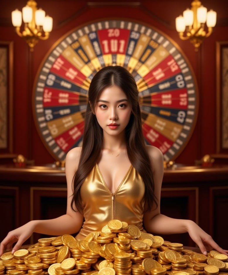 Antarmuka permainan Wild Coaster di aplikasi mobile gtatoto dengan gulungan slot dan kontrol taruhan